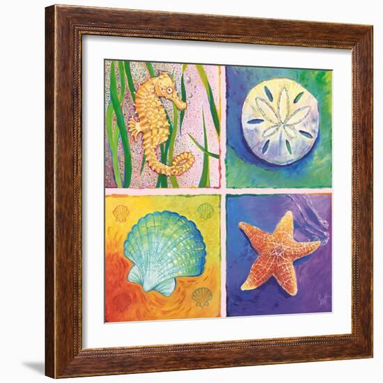 Sea Life Panel II-Scott Westmoreland-Framed Art Print