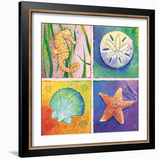 Sea Life Panel II-Scott Westmoreland-Framed Art Print