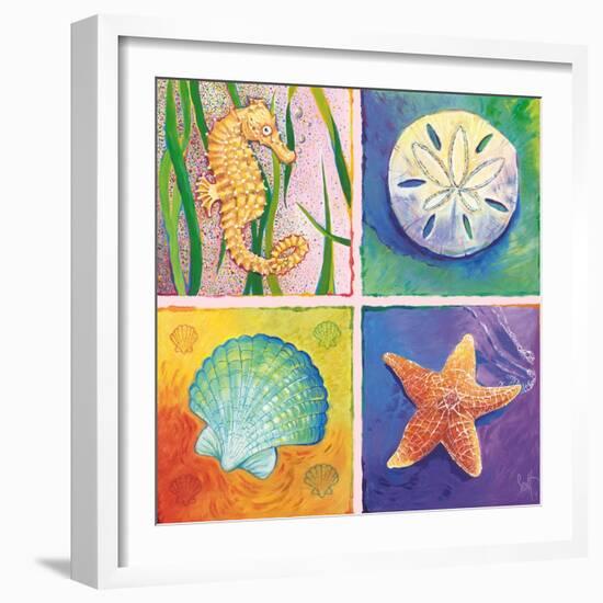 Sea Life Panel II-Scott Westmoreland-Framed Art Print