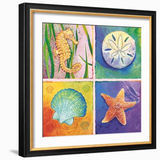 Sea Life Panel II-Scott Westmoreland-Framed Art Print