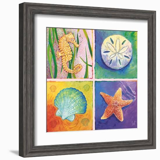 Sea Life Panel II-Scott Westmoreland-Framed Art Print