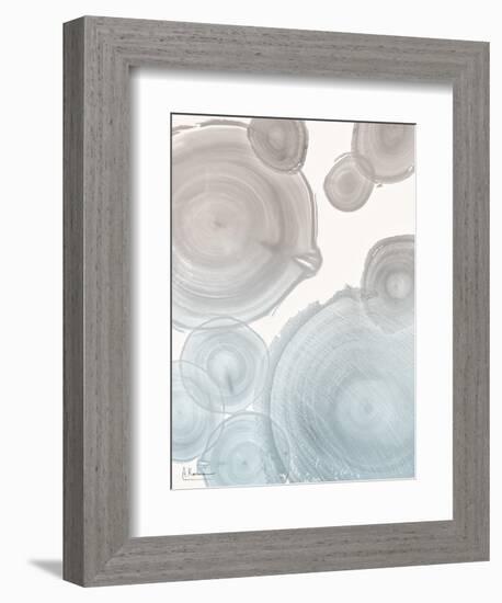 Sea Mist Tree Rings 2-Albert Koetsier-Framed Art Print