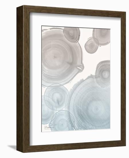 Sea Mist Tree Rings 2-Albert Koetsier-Framed Art Print