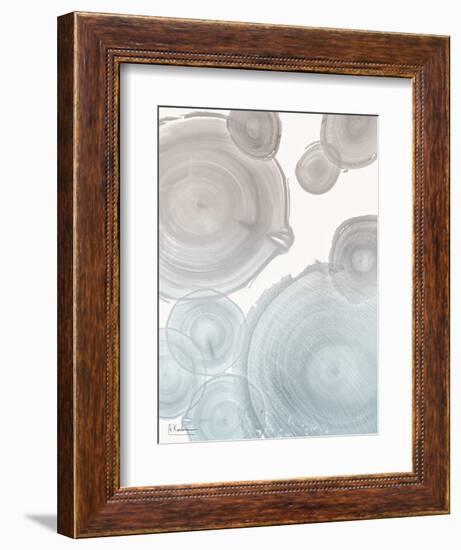 Sea Mist Tree Rings 2-Albert Koetsier-Framed Art Print