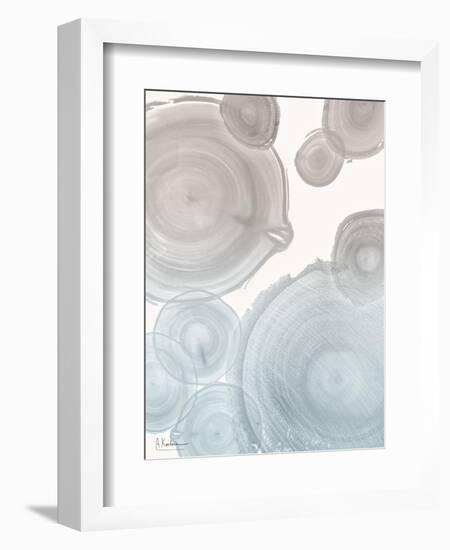 Sea Mist Tree Rings 2-Albert Koetsier-Framed Art Print