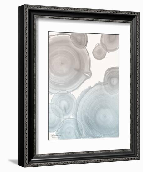 Sea Mist Tree Rings 2-Albert Koetsier-Framed Art Print