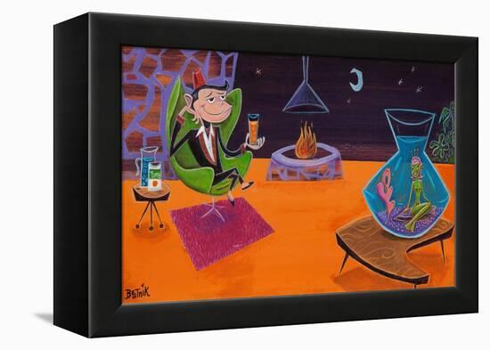 Sea Monkey-Beatnik (Graeme Mckim)-Framed Stretched Canvas