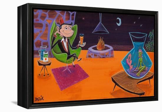 Sea Monkey-Beatnik (Graeme Mckim)-Framed Stretched Canvas