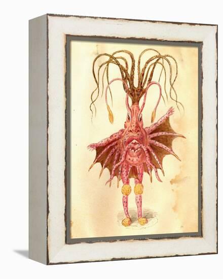 Sea Nettle 1873 'Missing Links' Parade Costume Design-Charles Briton-Framed Premier Image Canvas