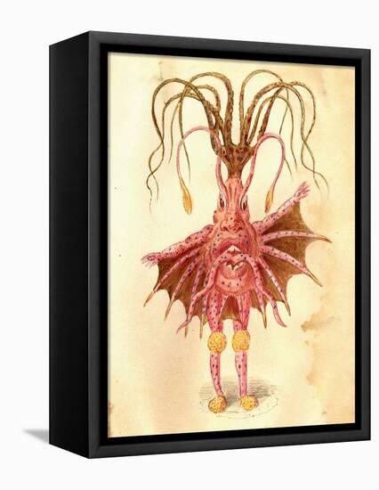 Sea Nettle 1873 'Missing Links' Parade Costume Design-Charles Briton-Framed Premier Image Canvas