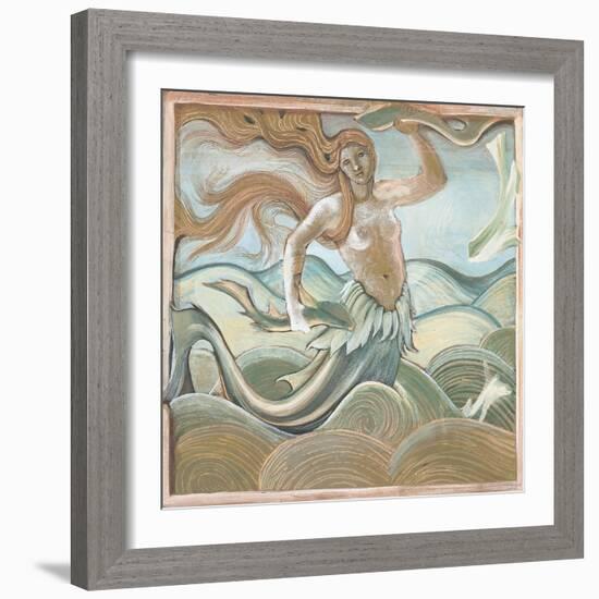 Sea Nymph-Edward Burne-Jones-Framed Giclee Print