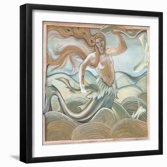 Sea Nymph-Edward Burne-Jones-Framed Giclee Print