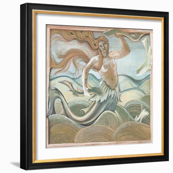 Sea Nymph-Edward Burne-Jones-Framed Giclee Print