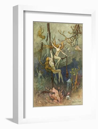 Sea Nymphs-Warwick Goble-Framed Photographic Print