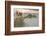 Sea Oats on Gulf of Mexico at South Padre Island, Texas, USA-Larry Ditto-Framed Photographic Print