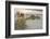 Sea Oats on Gulf of Mexico at South Padre Island, Texas, USA-Larry Ditto-Framed Photographic Print