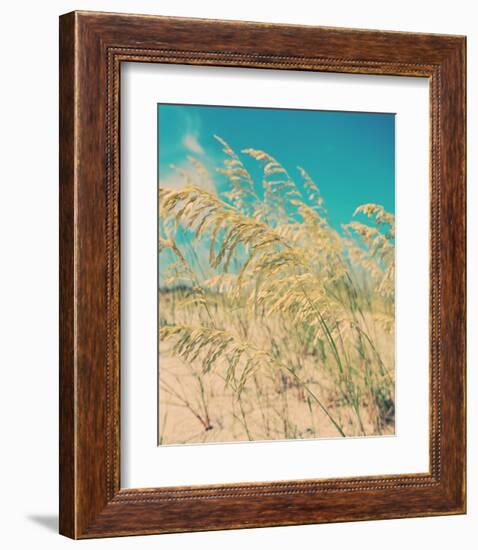 Sea Oats-Myan Soffia-Framed Art Print