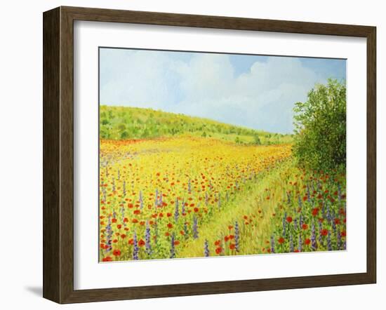 Sea Of Blossom-kirilstanchev-Framed Art Print