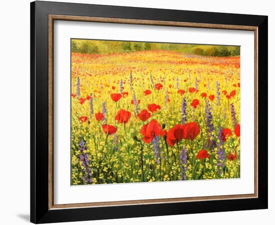 Sea Of Blossom-kirilstanchev-Framed Art Print