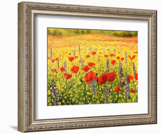 Sea Of Blossom-kirilstanchev-Framed Art Print