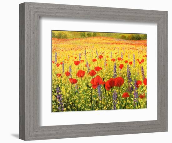 Sea Of Blossom-kirilstanchev-Framed Art Print