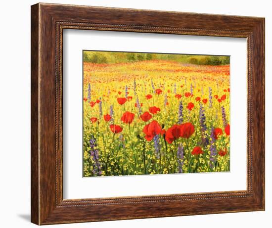 Sea Of Blossom-kirilstanchev-Framed Art Print