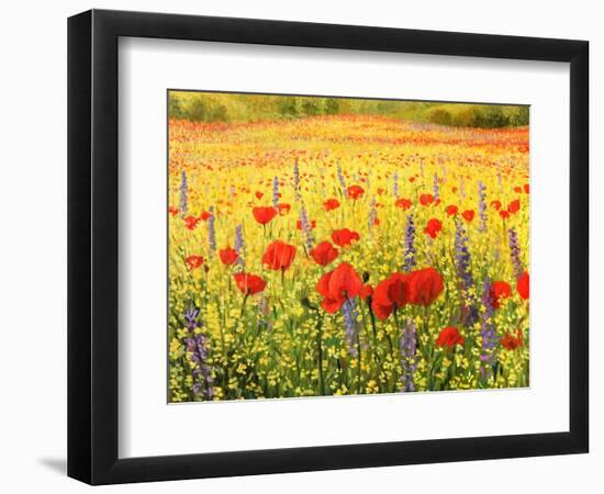 Sea Of Blossom-kirilstanchev-Framed Art Print