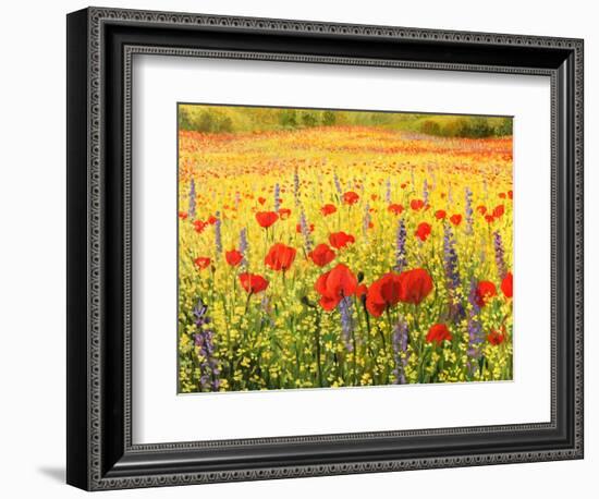 Sea Of Blossom-kirilstanchev-Framed Art Print