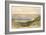 Sea of Galilee or Genezareth, Looking Towards Bashan, April 21st 1839, Pub. 1842-David Roberts-Framed Giclee Print