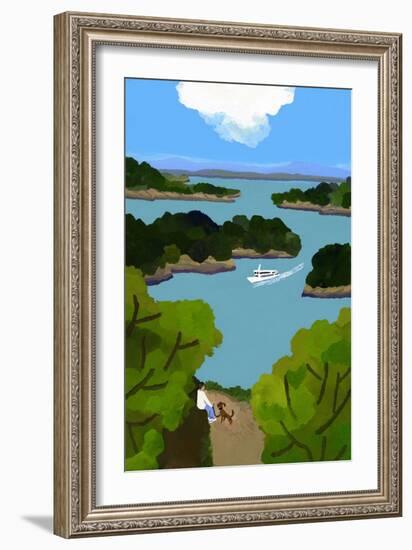 Sea of Japan-Hiroyuki Izutsu-Framed Giclee Print