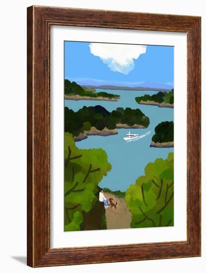 Sea of Japan-Hiroyuki Izutsu-Framed Giclee Print