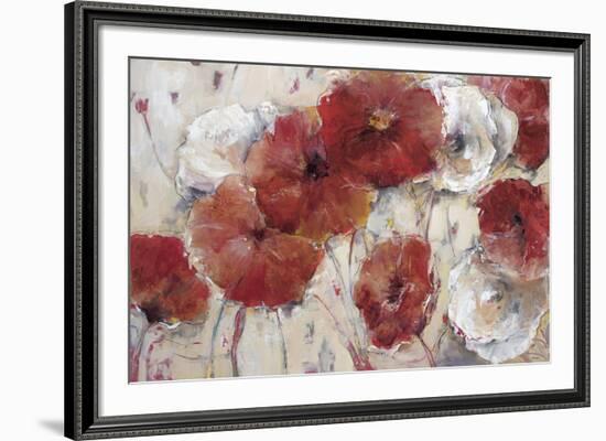 Sea of Poppies-Bridges-Framed Giclee Print