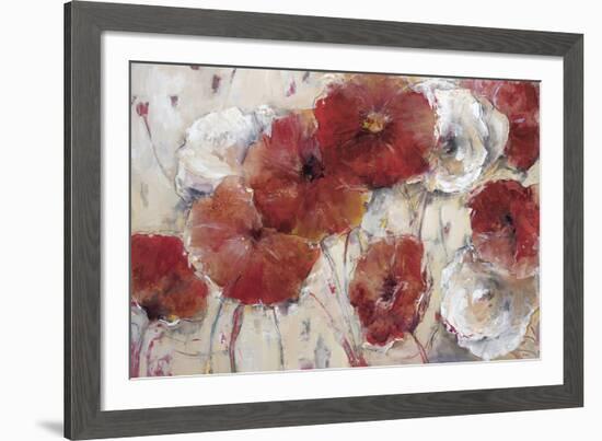 Sea of Poppies-Bridges-Framed Giclee Print