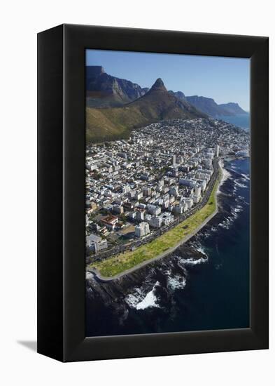 Sea Point Promenade, Lion's Head, Cape Town, South Africa-David Wall-Framed Premier Image Canvas