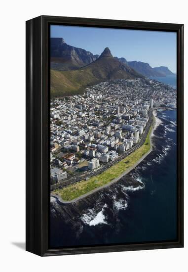 Sea Point Promenade, Lion's Head, Cape Town, South Africa-David Wall-Framed Premier Image Canvas