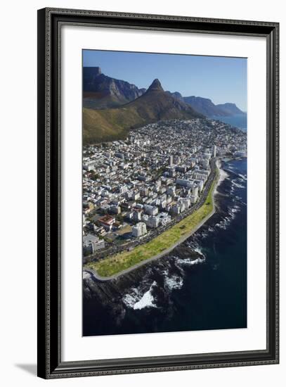 Sea Point Promenade, Lion's Head, Cape Town, South Africa-David Wall-Framed Photographic Print