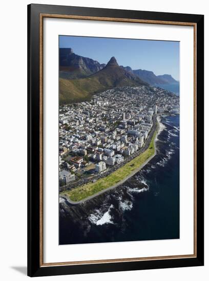 Sea Point Promenade, Lion's Head, Cape Town, South Africa-David Wall-Framed Photographic Print
