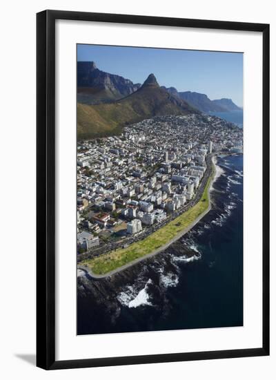 Sea Point Promenade, Lion's Head, Cape Town, South Africa-David Wall-Framed Photographic Print