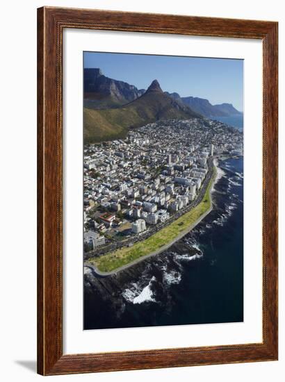 Sea Point Promenade, Lion's Head, Cape Town, South Africa-David Wall-Framed Photographic Print