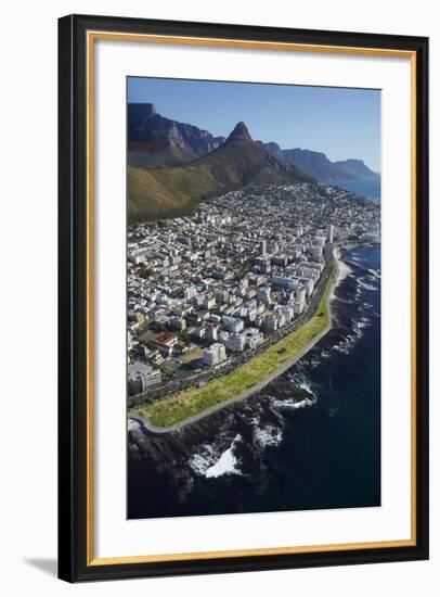 Sea Point Promenade, Lion's Head, Cape Town, South Africa-David Wall-Framed Photographic Print