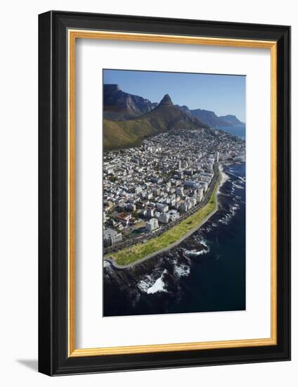 Sea Point Promenade, Lion's Head, Cape Town, South Africa-David Wall-Framed Photographic Print