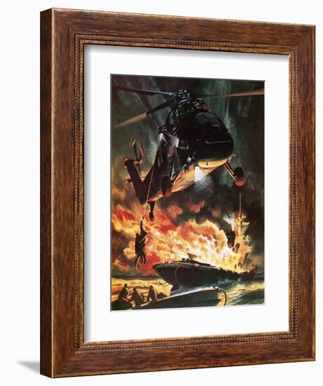 Sea Rescue-Wilf Hardy-Framed Giclee Print