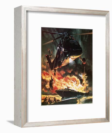 Sea Rescue-Wilf Hardy-Framed Premium Giclee Print