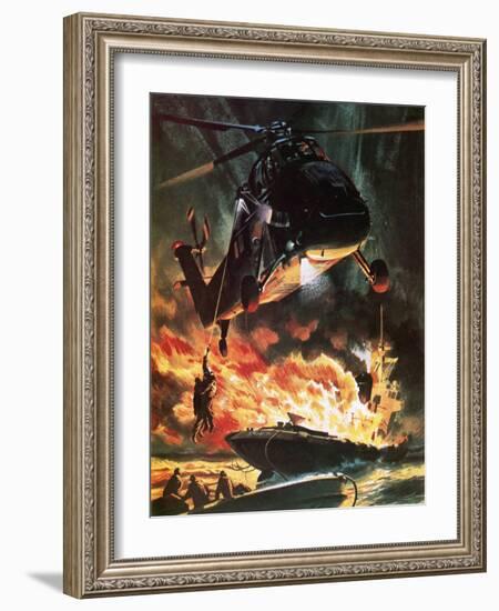 Sea Rescue-Wilf Hardy-Framed Giclee Print