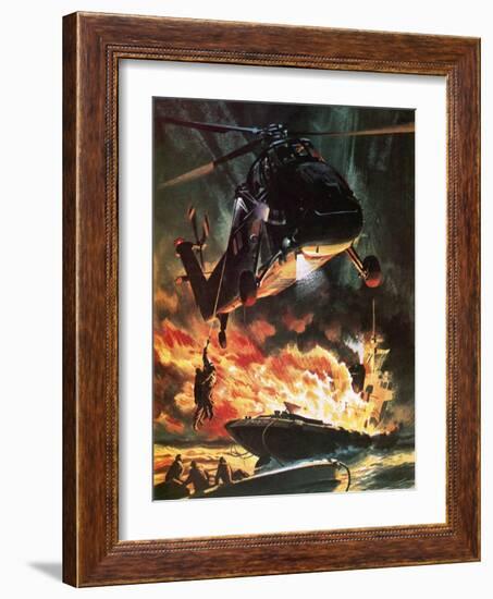 Sea Rescue-Wilf Hardy-Framed Giclee Print