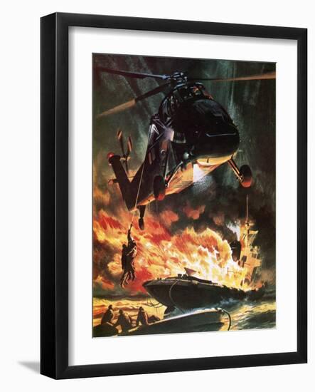 Sea Rescue-Wilf Hardy-Framed Giclee Print