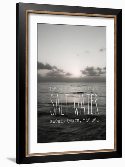 Sea Saltwater 2-Tracey Telik-Framed Art Print