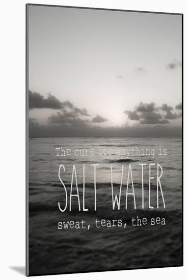 Sea Saltwater 2-Tracey Telik-Mounted Art Print