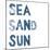 Sea Sand Sun IV-Courtney Prahl-Mounted Art Print