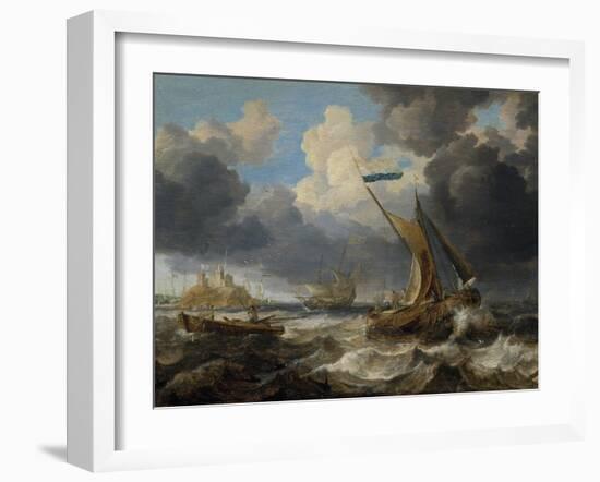 Sea Scene, 1640-Camille Pissarro-Framed Giclee Print